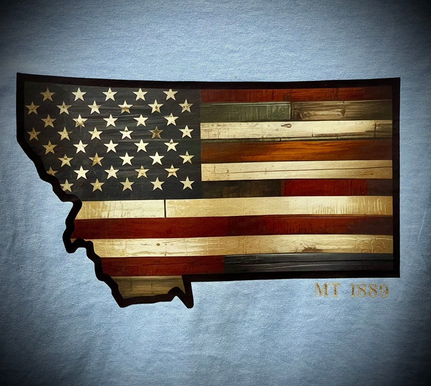“Rustic MT 1889 USA” Tees—Youth