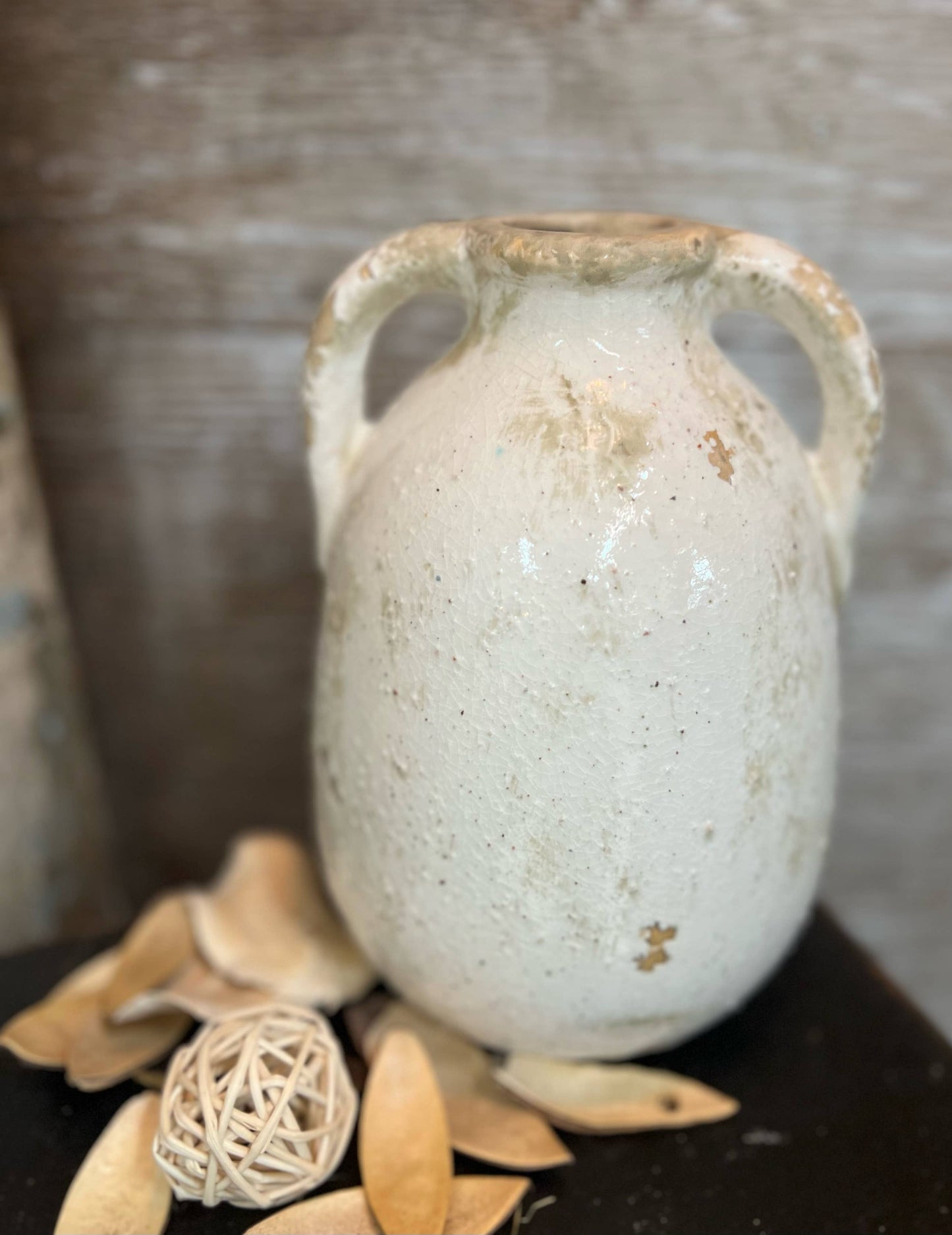 Jarrón de doble asa