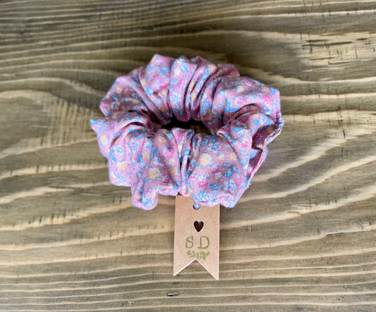 "Flirty Florals" Hair Scrunchies