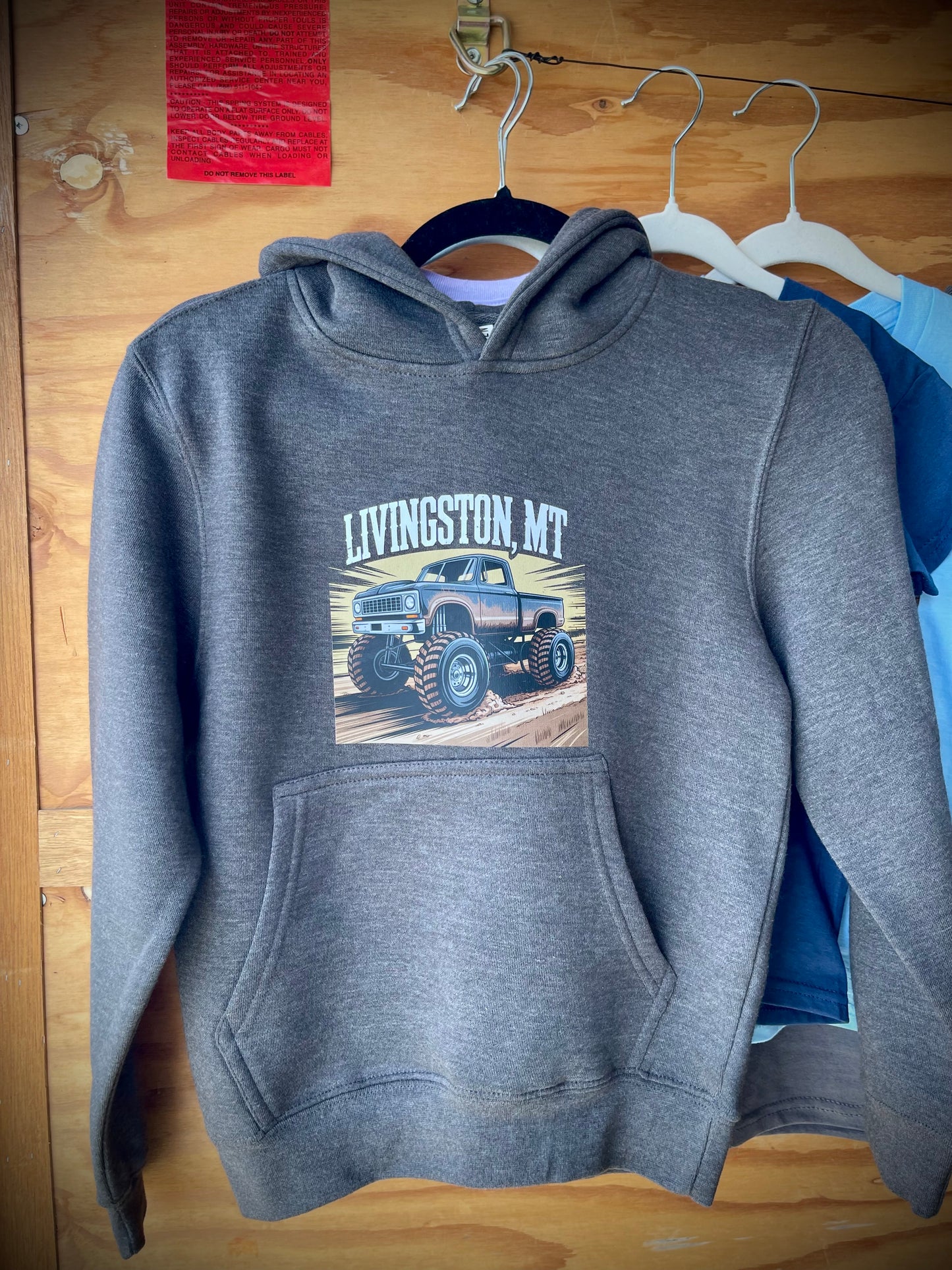"Livingston, MT" Youth Hoodies