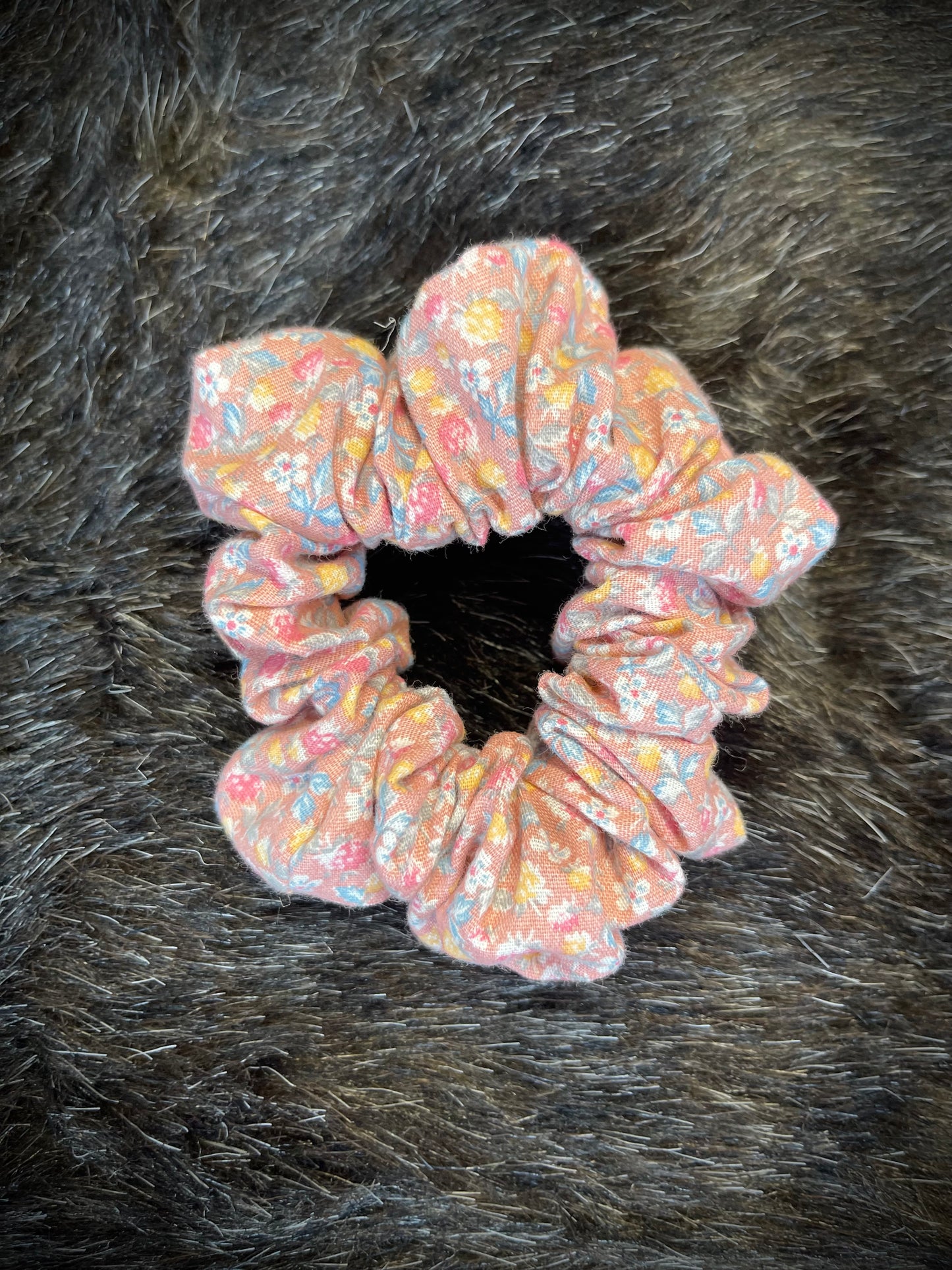 "Flirty Florals" Hair Scrunchies