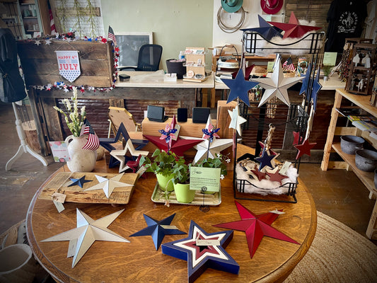 Wooden Nested Stars 3-in-1 Set