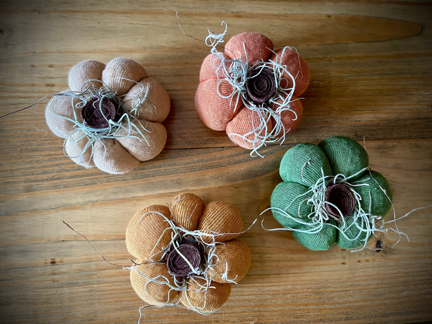 Cloth Decor Pumpkins