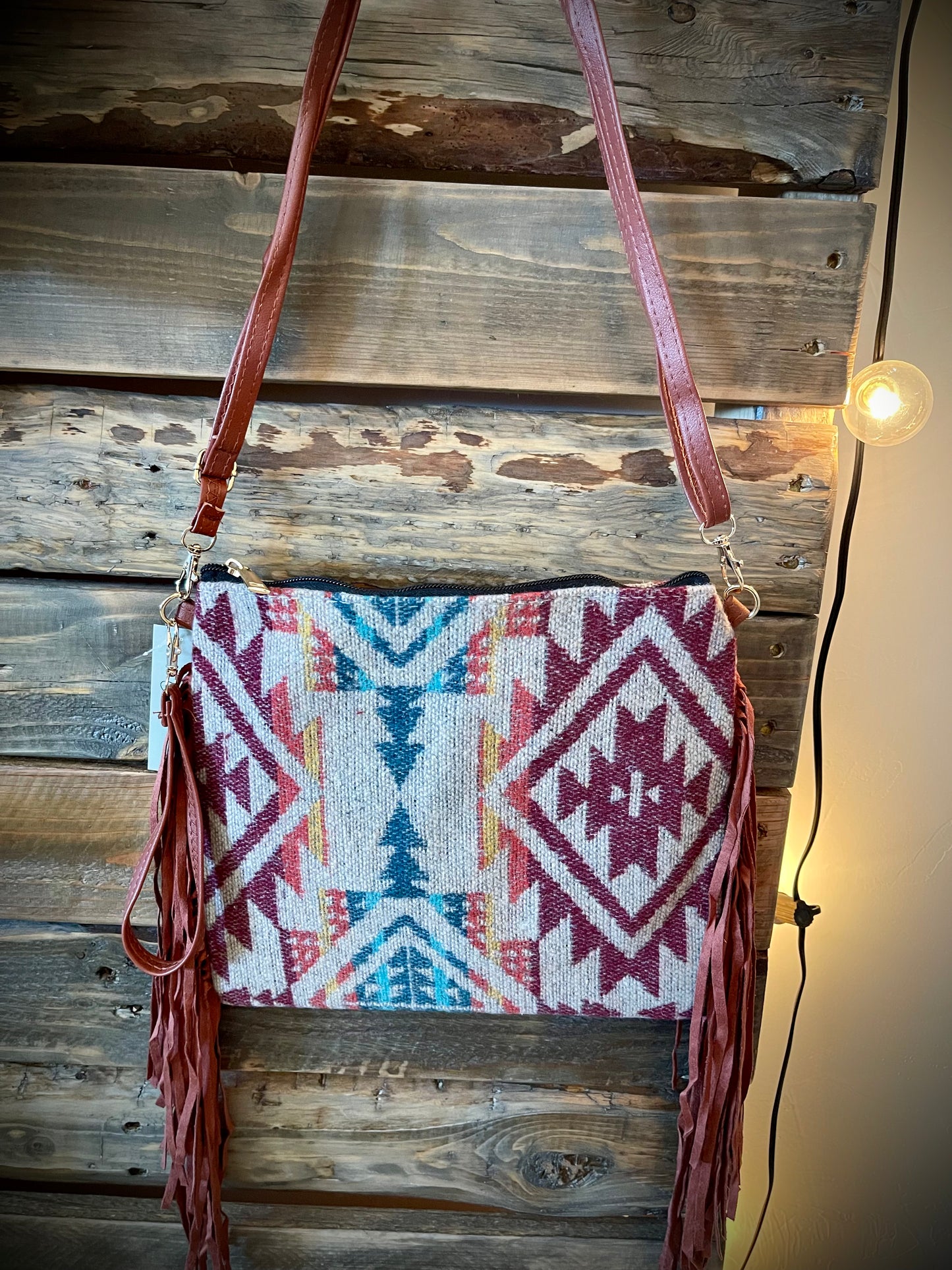 Bolso bandolera occidental con flecos-**¡NUEVOS colores añadidos!**