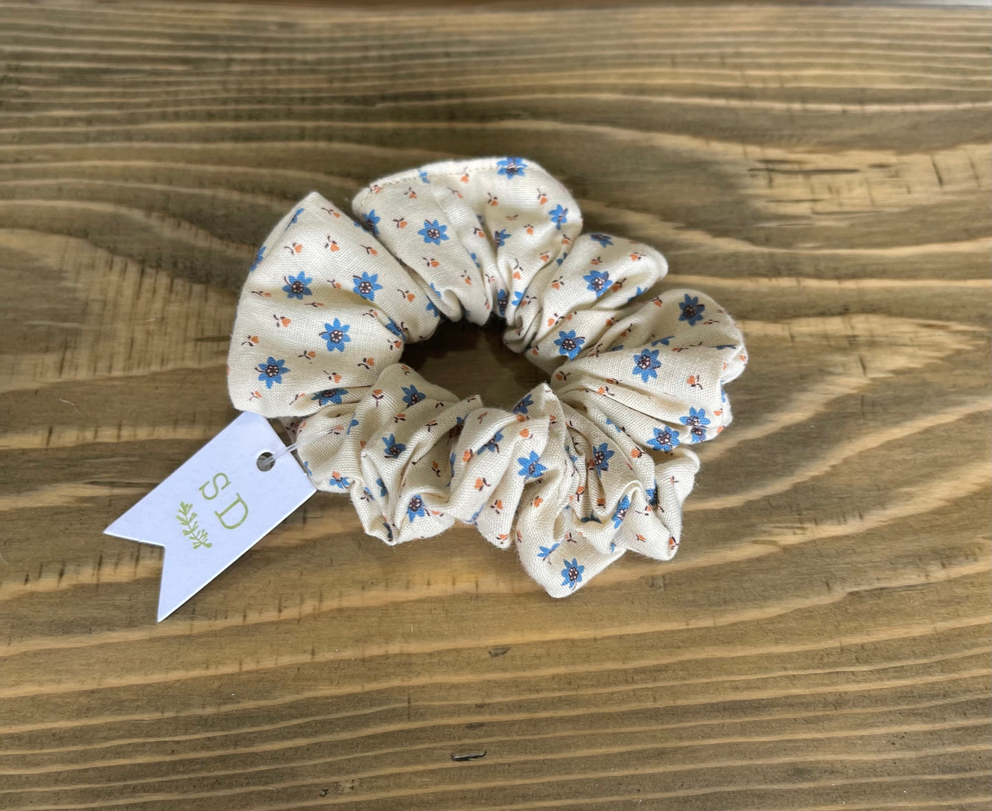 "Flirty Florals" Hair Scrunchies