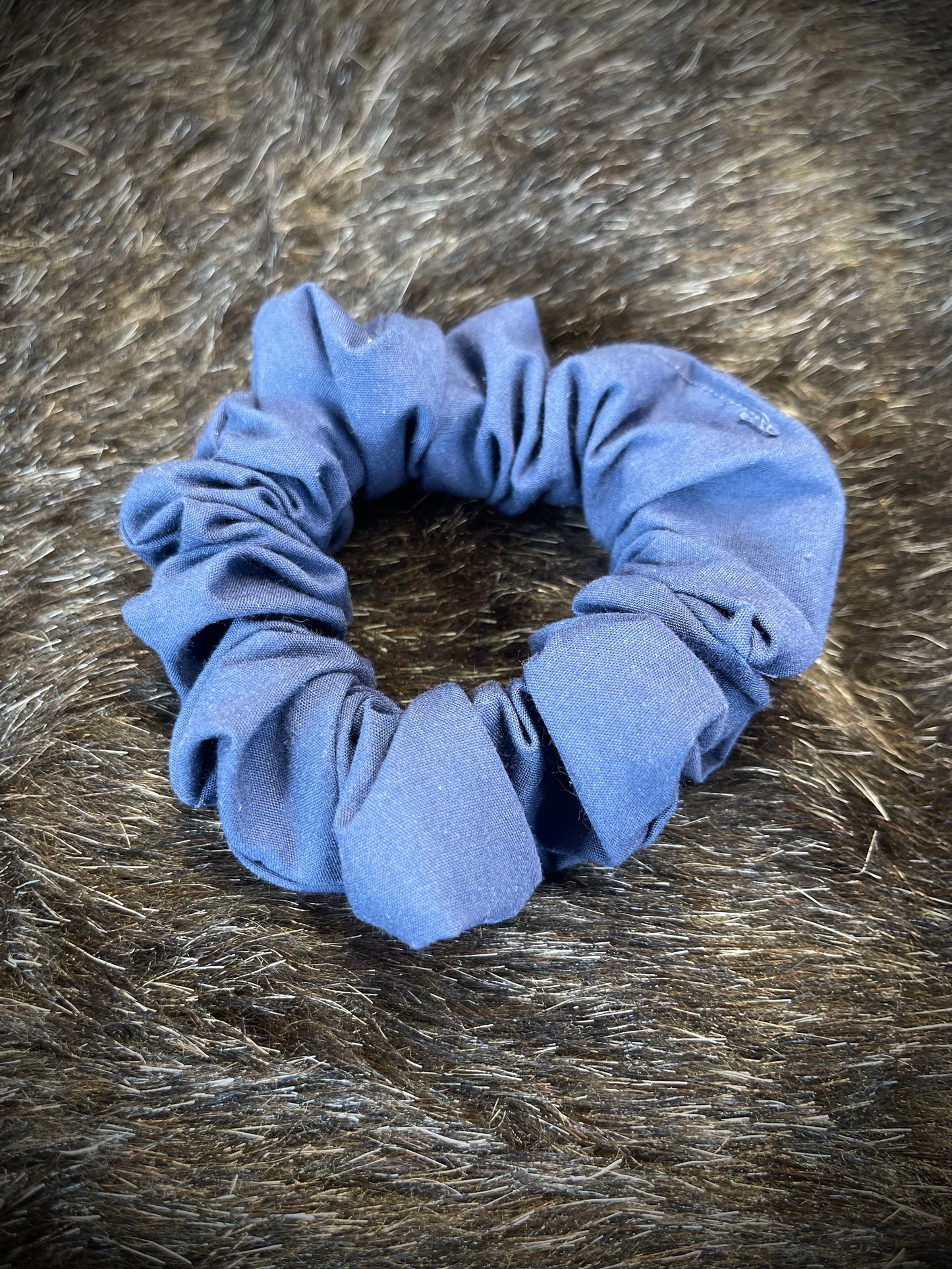 "Moody Blues" Hair Scrunchies