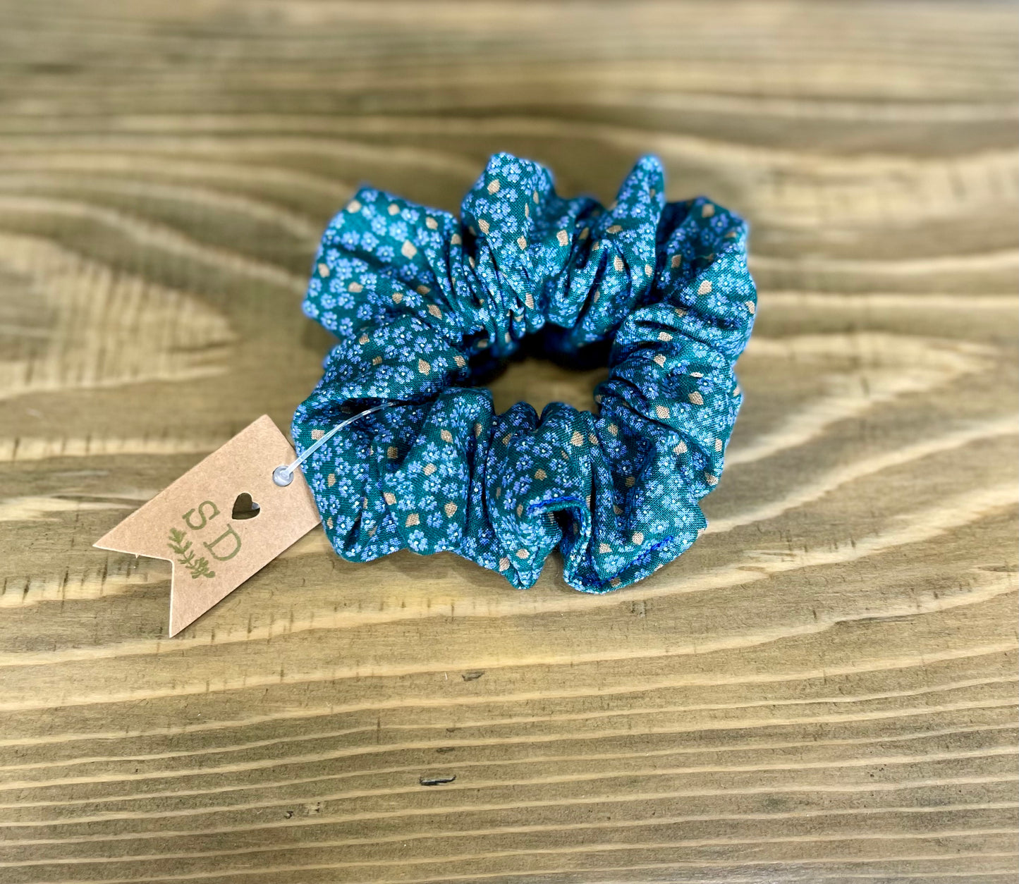 "Flirty Florals" Hair Scrunchies