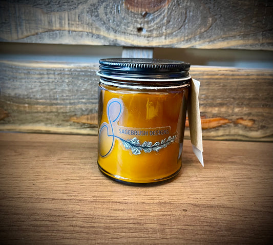 Velas de soja en tarro ámbar con tapa negra (9 oz.) - ¡¡NUEVOS AROMAS!!