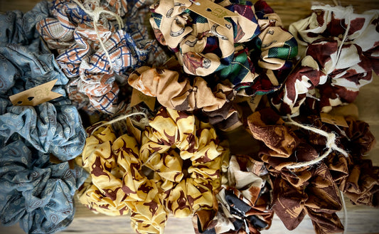 “Wild West” Hair Scrunchies