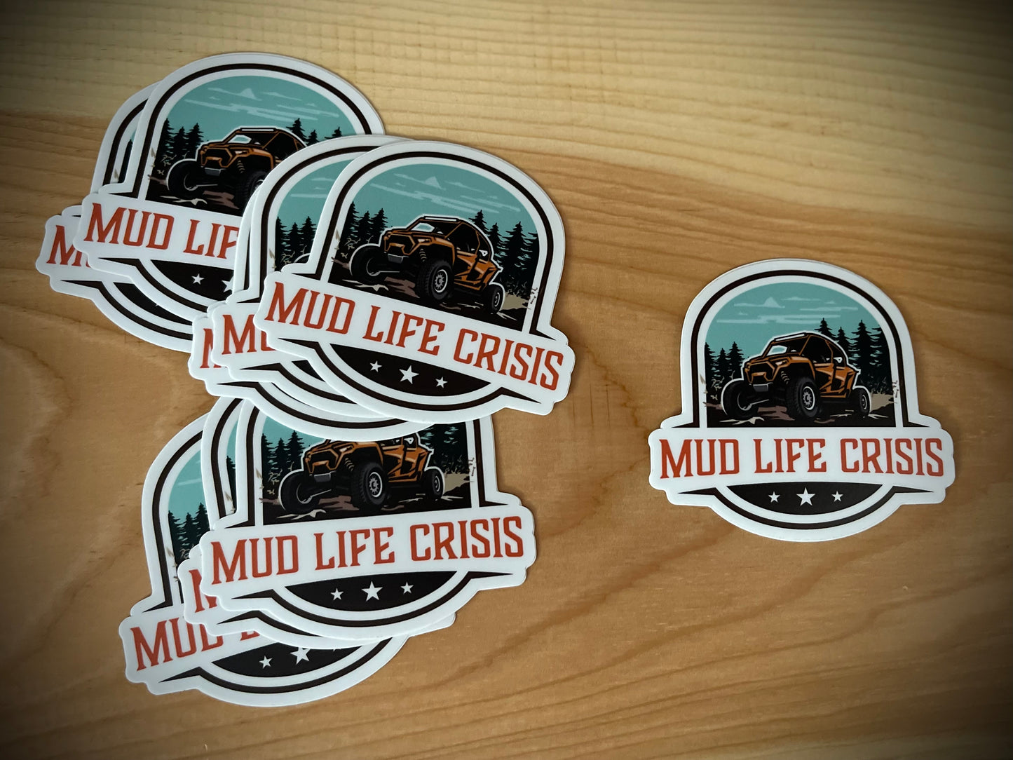 Mud Life Crisis Sticker