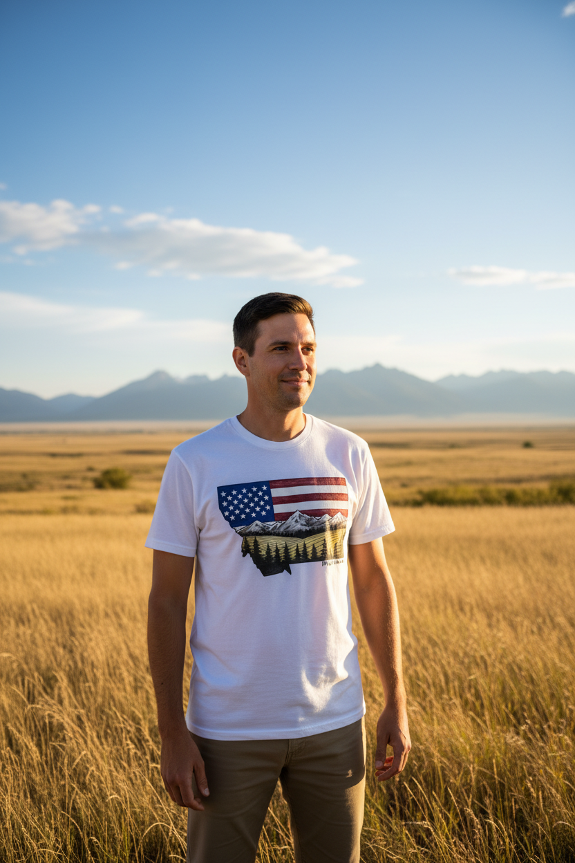 “Montana Sketch USA”—Adult