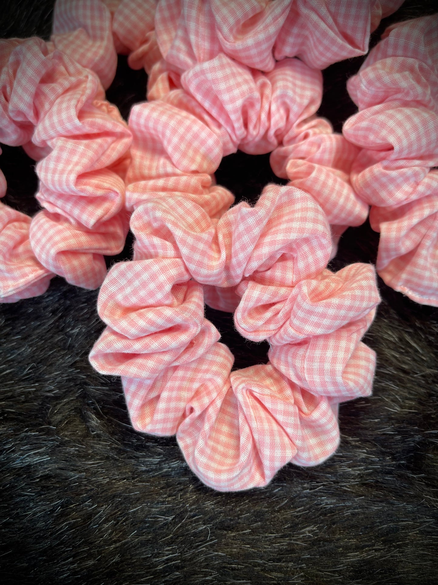 "Pretty in Pinks" Hair Scrunchies