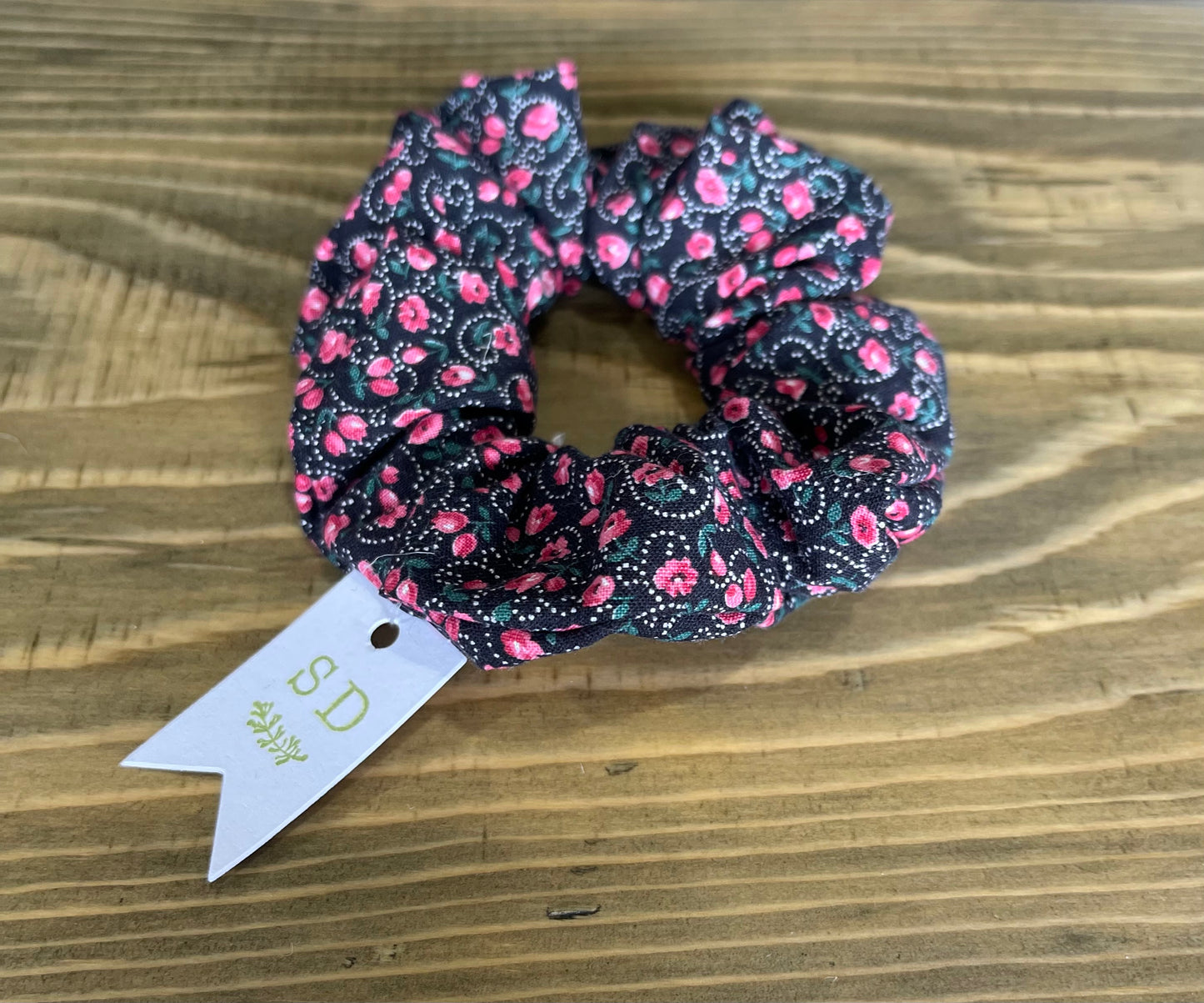 "Flirty Florals" Hair Scrunchies