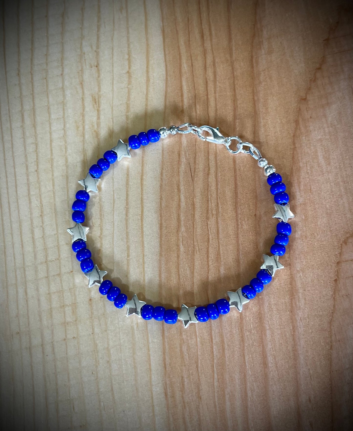 Americana Hand-Beaded Bracelets