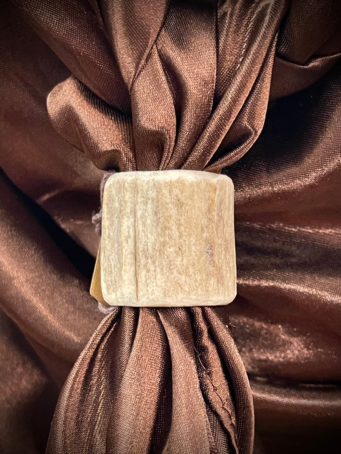 Handcrafted Antler Scarf Slides by North 89 Rustic Design