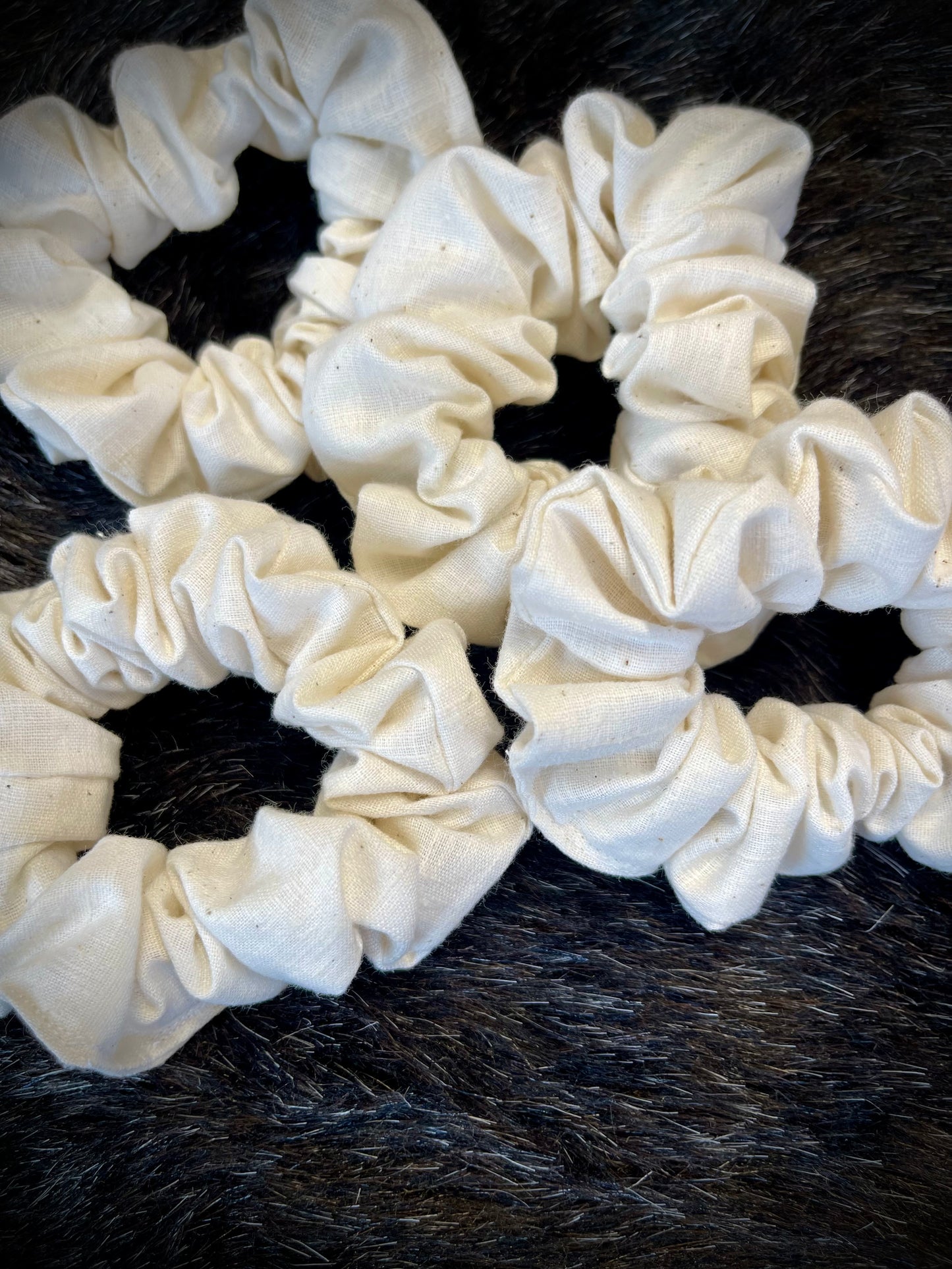 "Natural Neutrals" Hair Scrunchies
