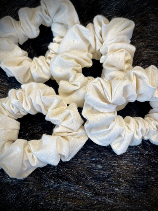 "Natural Neutrals" Hair Scrunchies