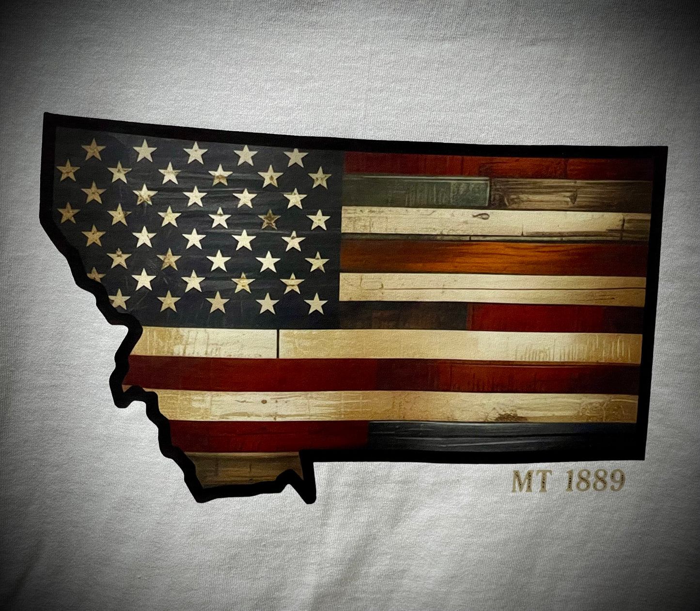 “Rustic MT 1889 USA” Tees—Youth