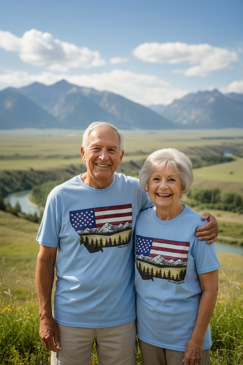 “Montana Sketch USA”—Adult