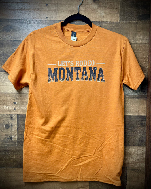 Sagebrush Designs “Let’s Rodeo Montana” T-Shirts