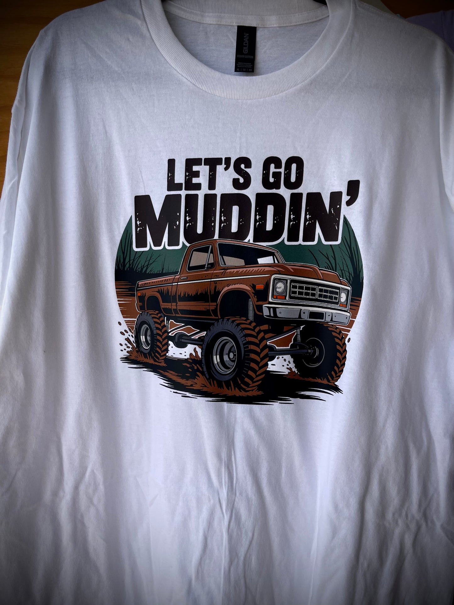 “Let’s Go Muddin’” Adult Unisex Tees