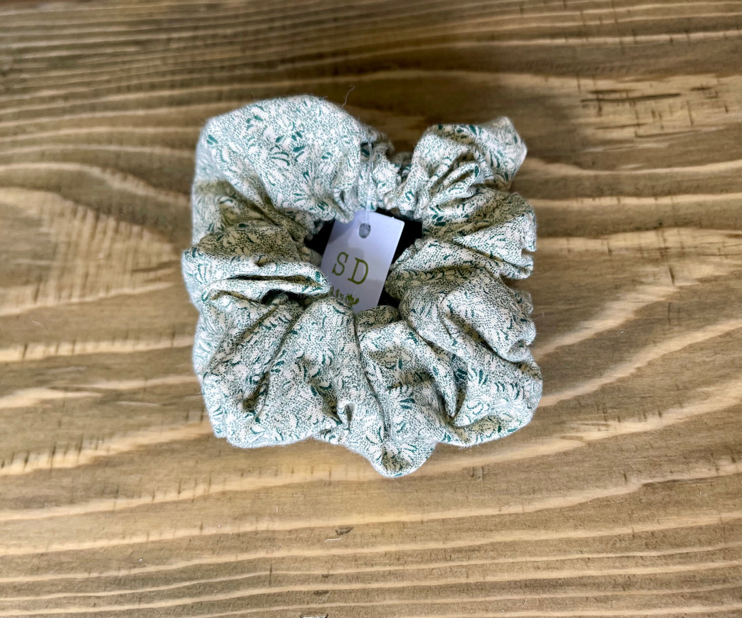 "Flirty Florals" Hair Scrunchies