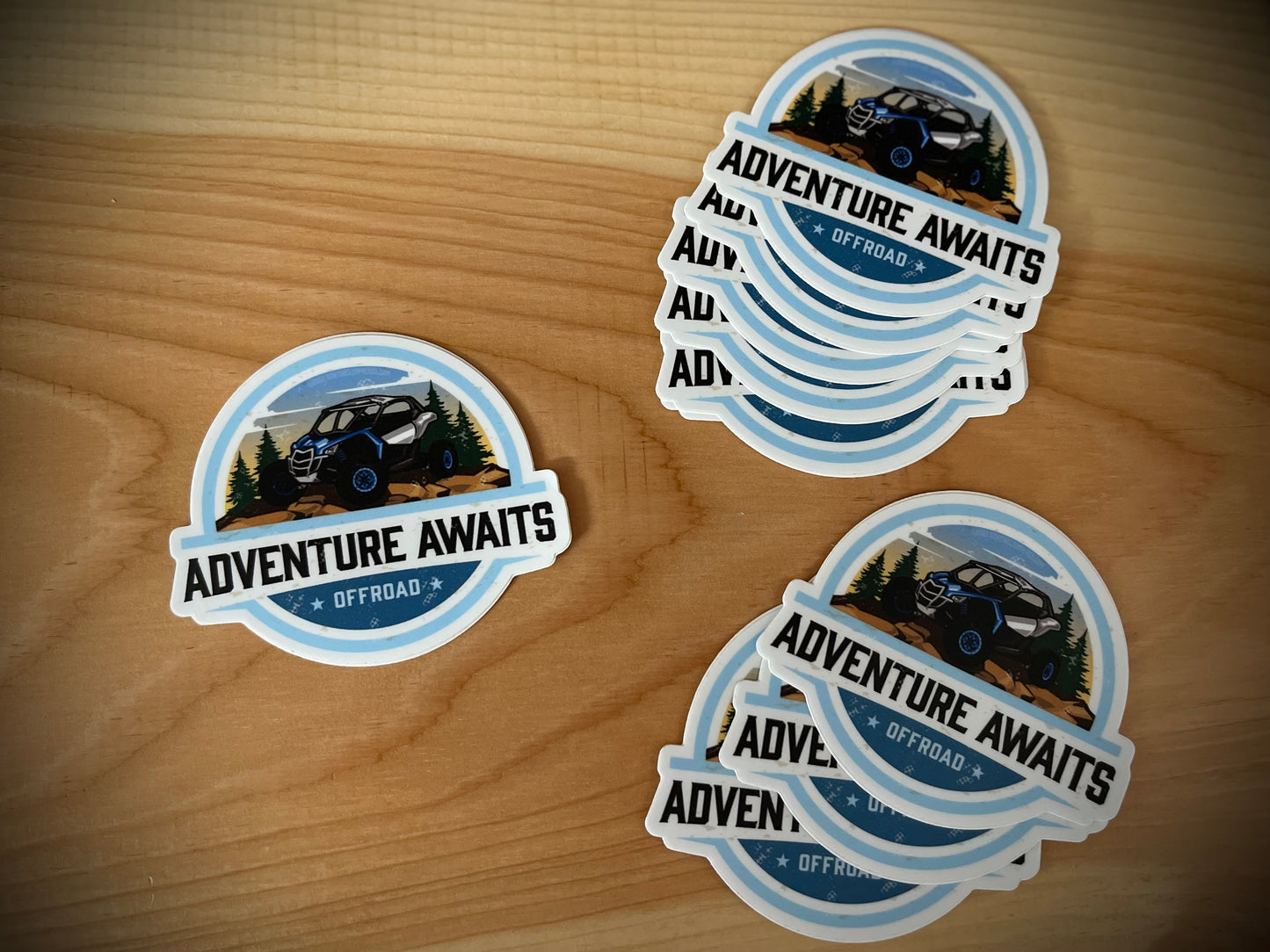 Adventure Awaits Sticker