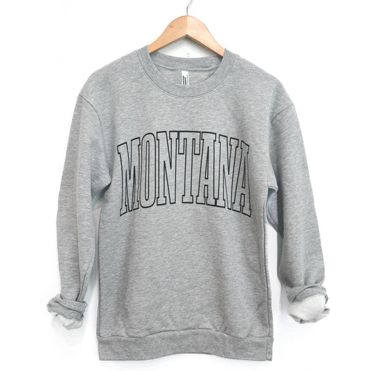 Montana Unisex Pullover - Heather Grey