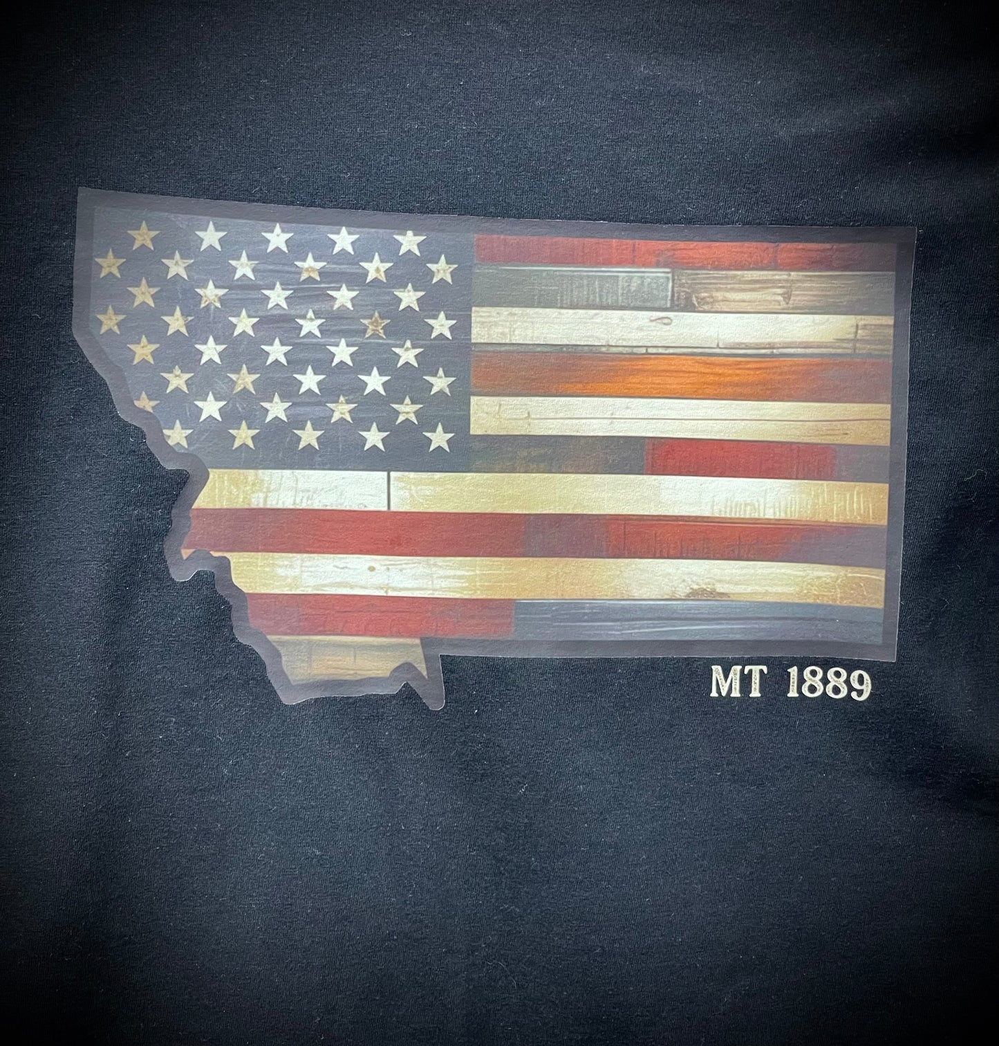 “Rustic MT 1889 USA” Tees—Adult