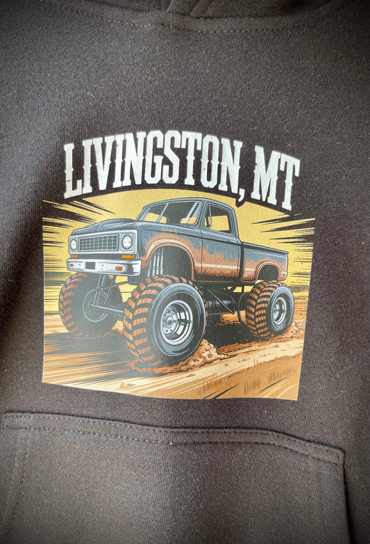 “Livingston, MT” Adult Unisex Hoodies