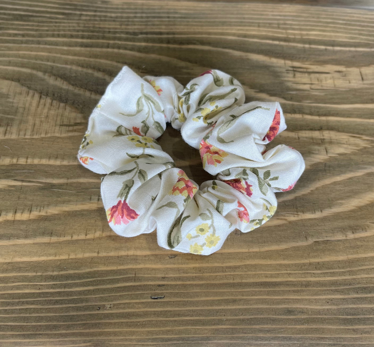 "Flirty Florals" Hair Scrunchies
