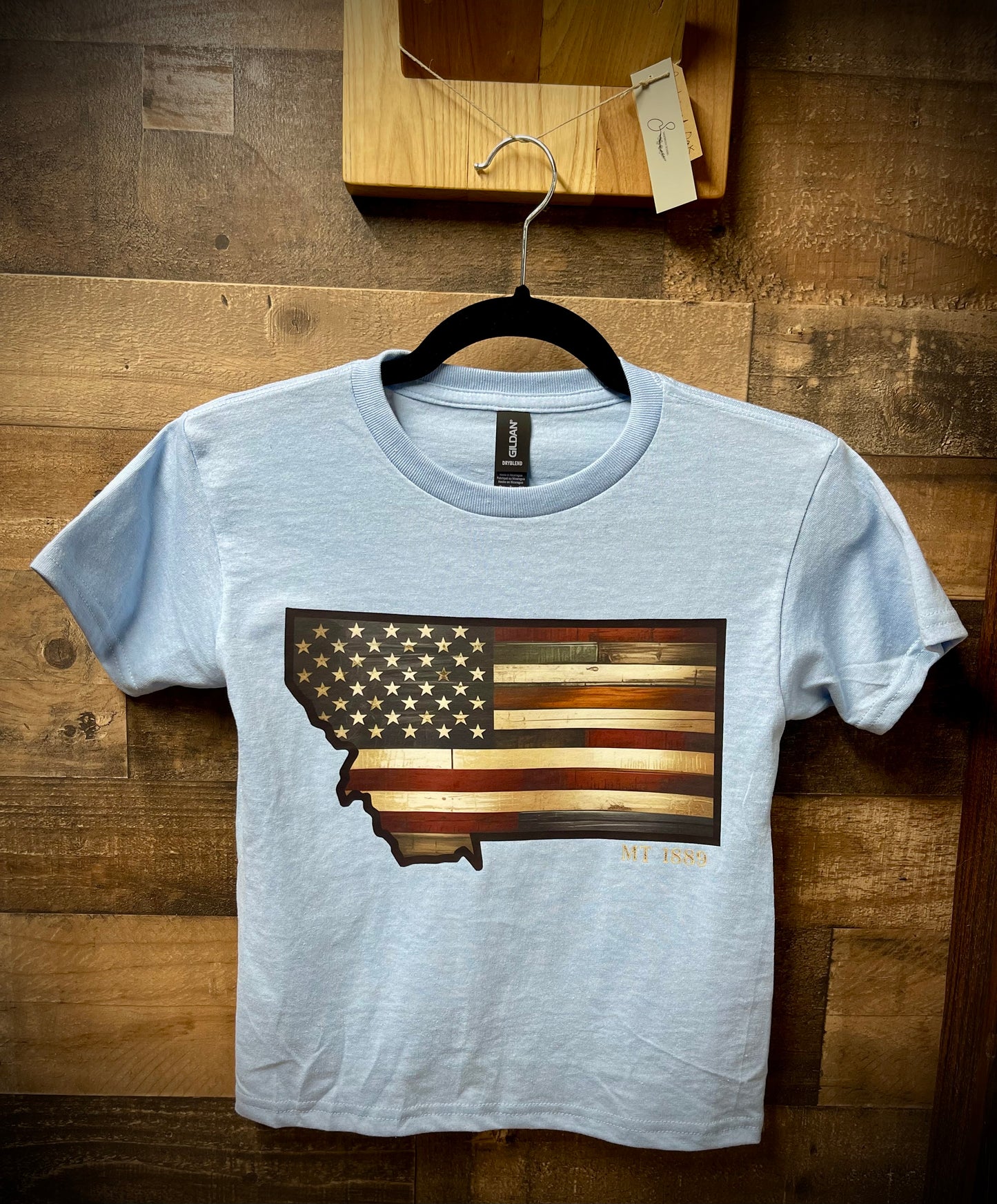 “Rustic MT 1889 USA” Tees—Youth