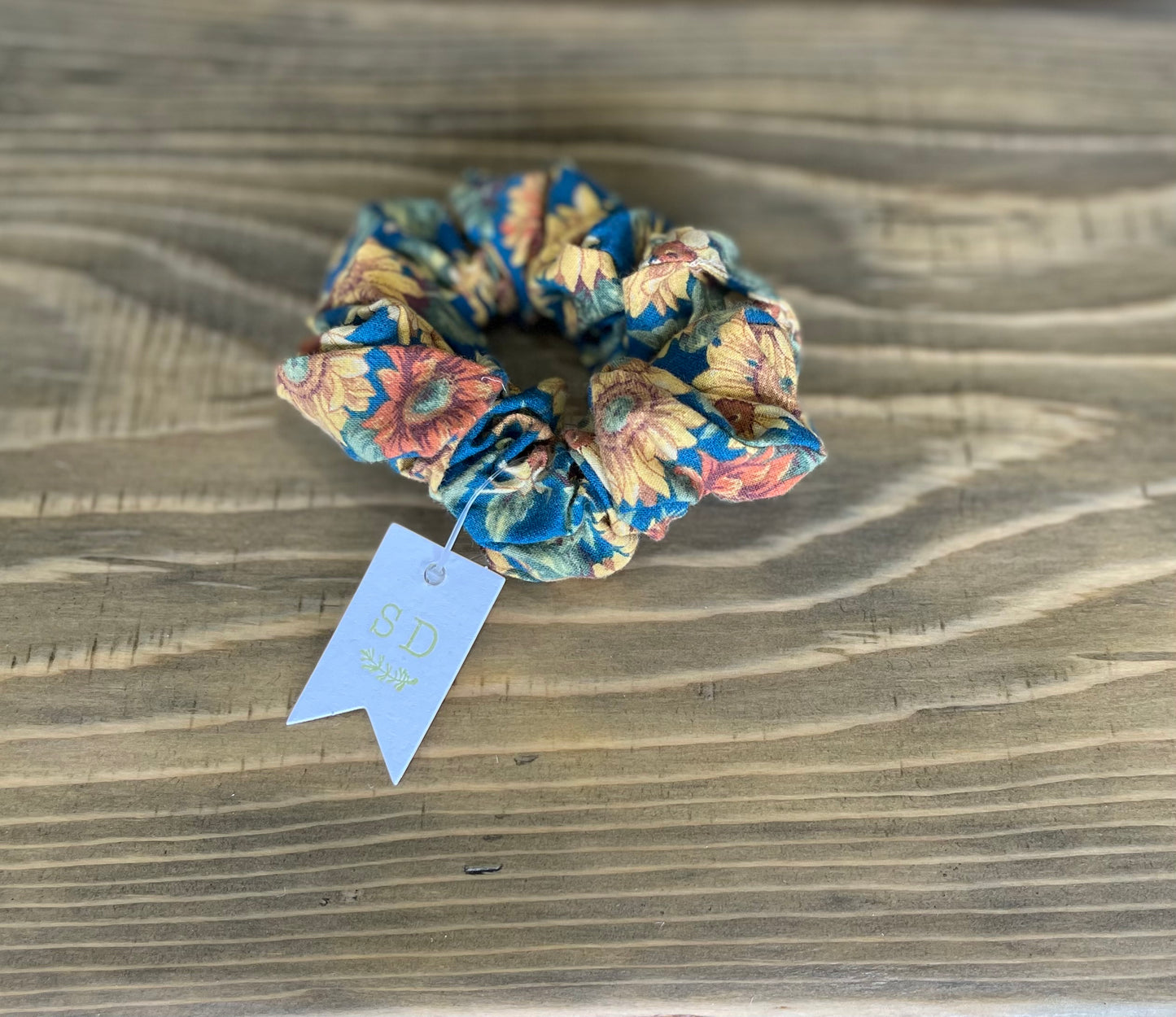 "Flirty Florals" Hair Scrunchies