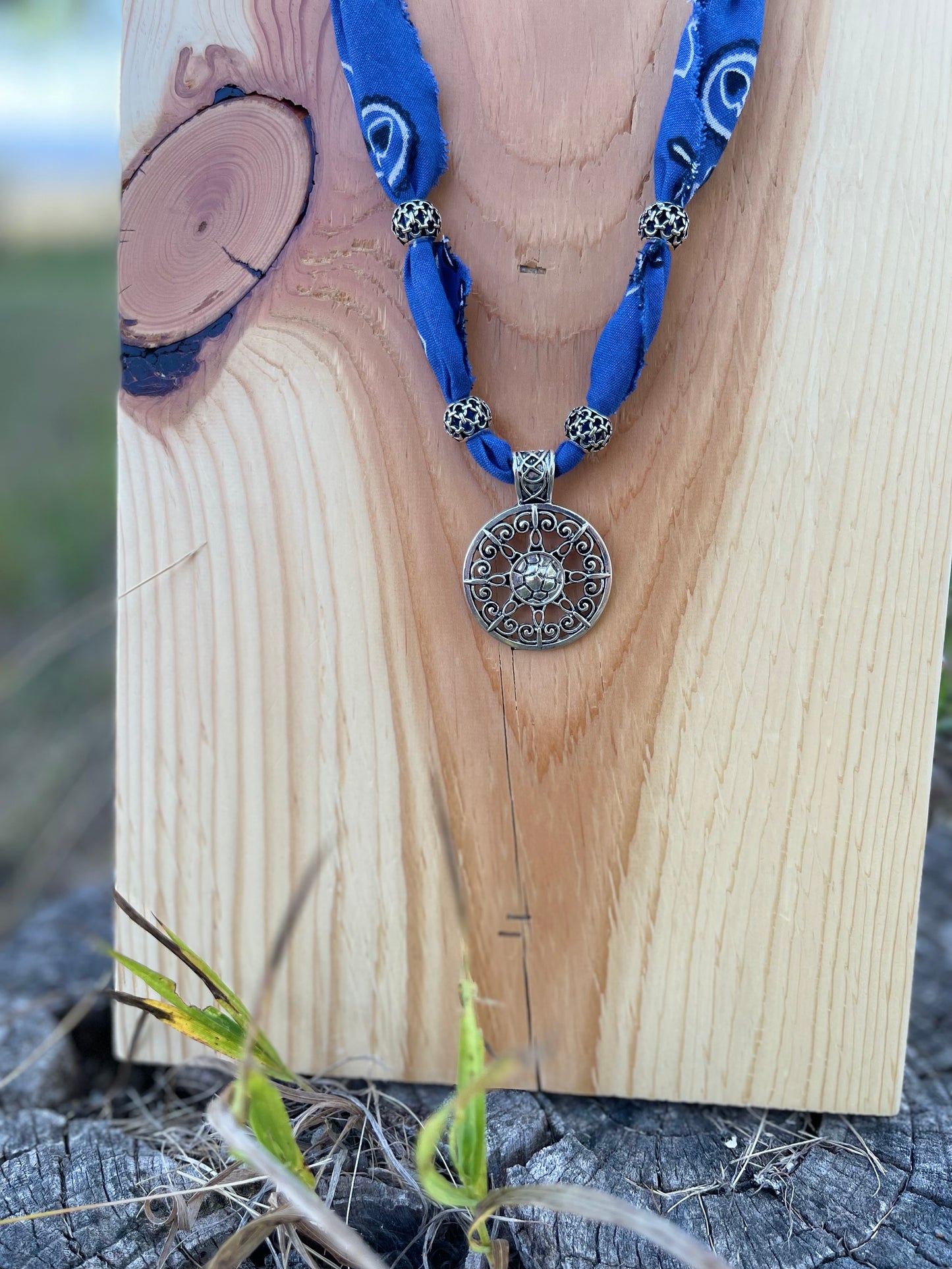 Sagebrush Exclusive x Crazy Kate Designs Western Bandana Necklace
