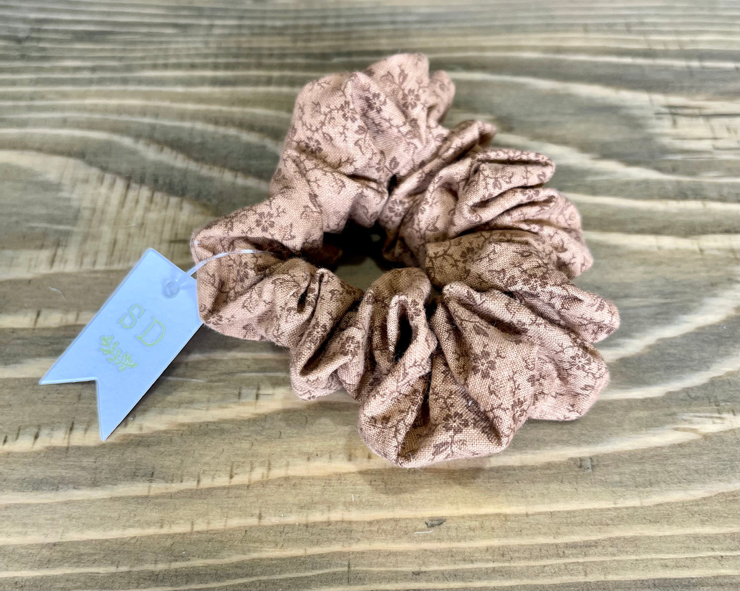 "Flirty Florals" Hair Scrunchies