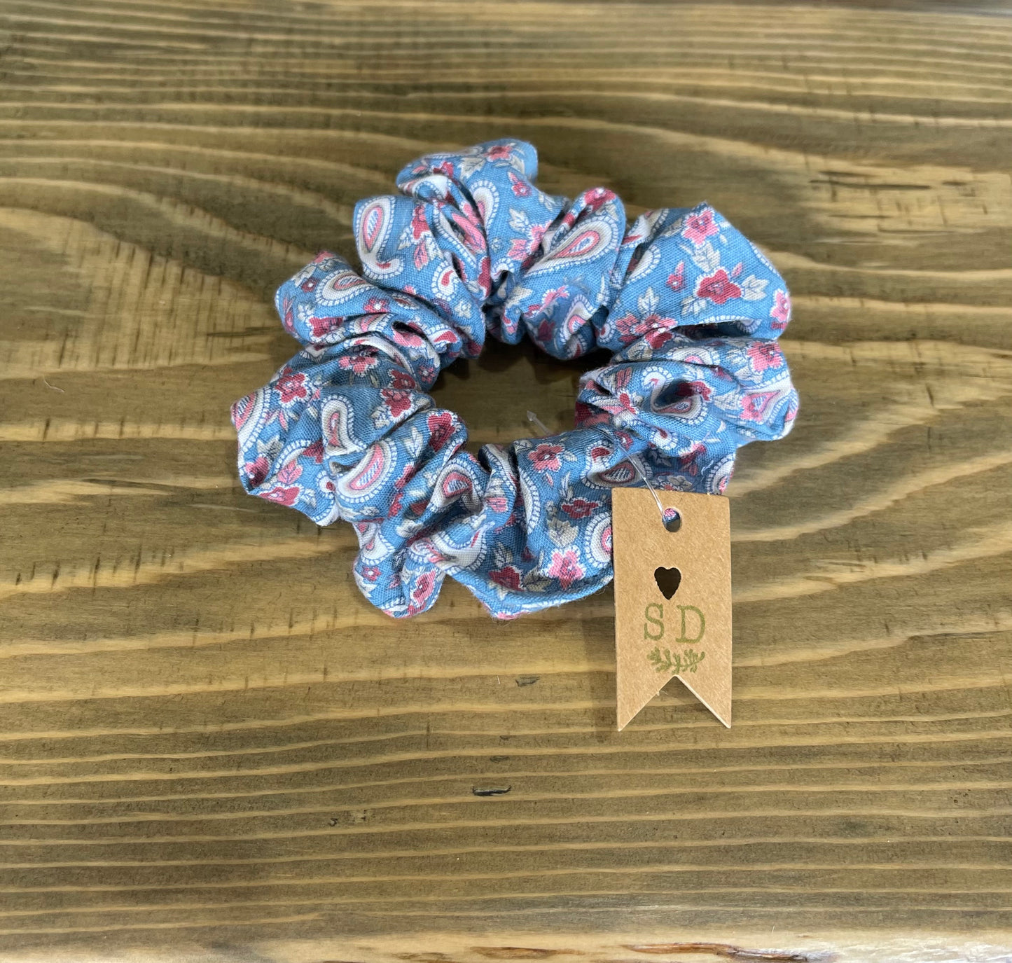 "Flirty Florals" Hair Scrunchies