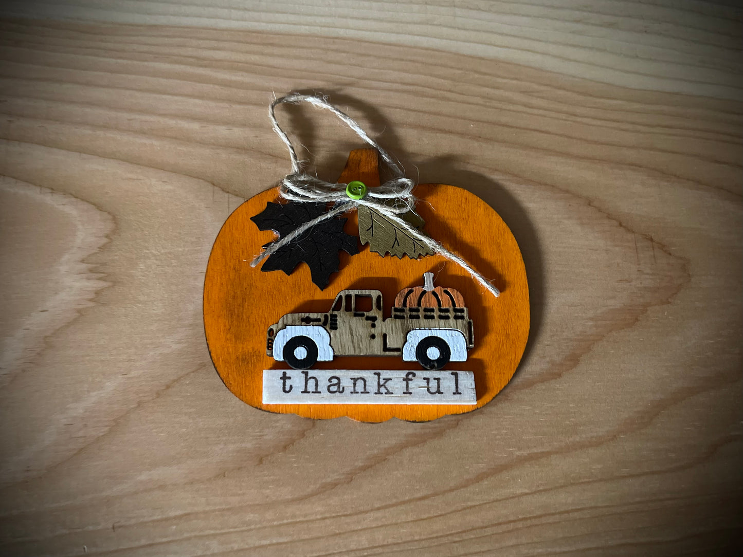 Harvest Handcrafted Pumpkin Ornaments