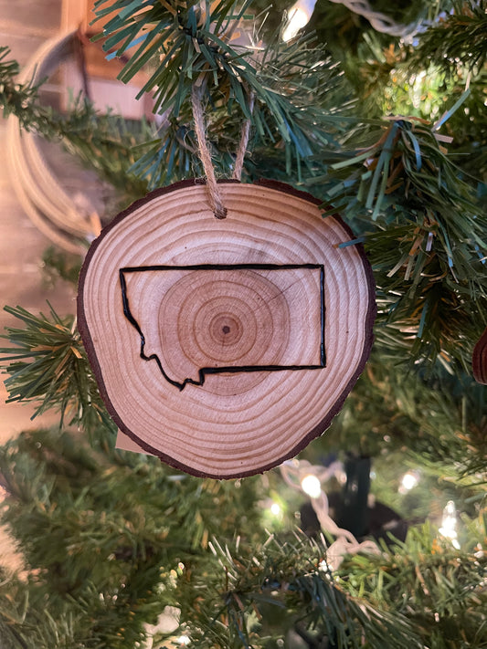 Christmas Tree Ornament-Montana
