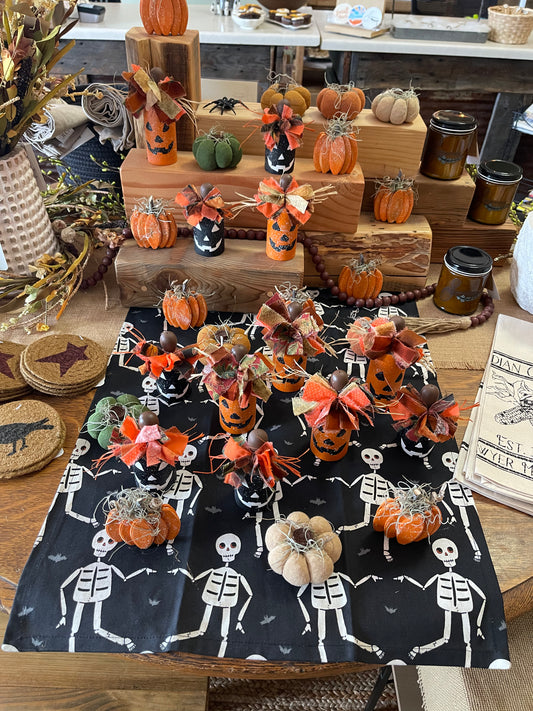 Wooden Decor Pumpkins