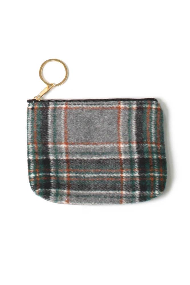 Plaid Print Coin Purses **NEW COLORS!!**