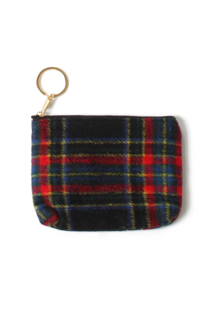 Plaid Print Coin Purses **NEW COLORS!!**
