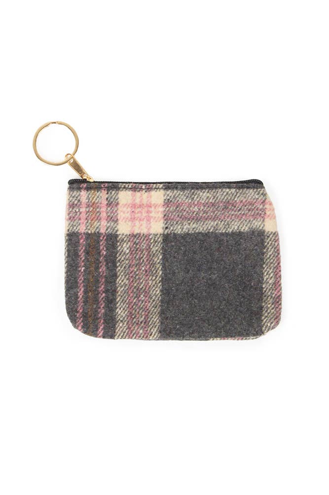 Plaid Print Coin Purses **NEW COLORS!!**
