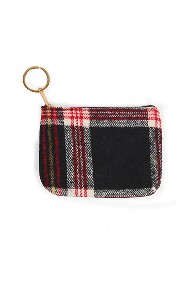Plaid Print Coin Purses **NEW COLORS!!**